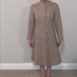 Tan Vintage Pea Coat